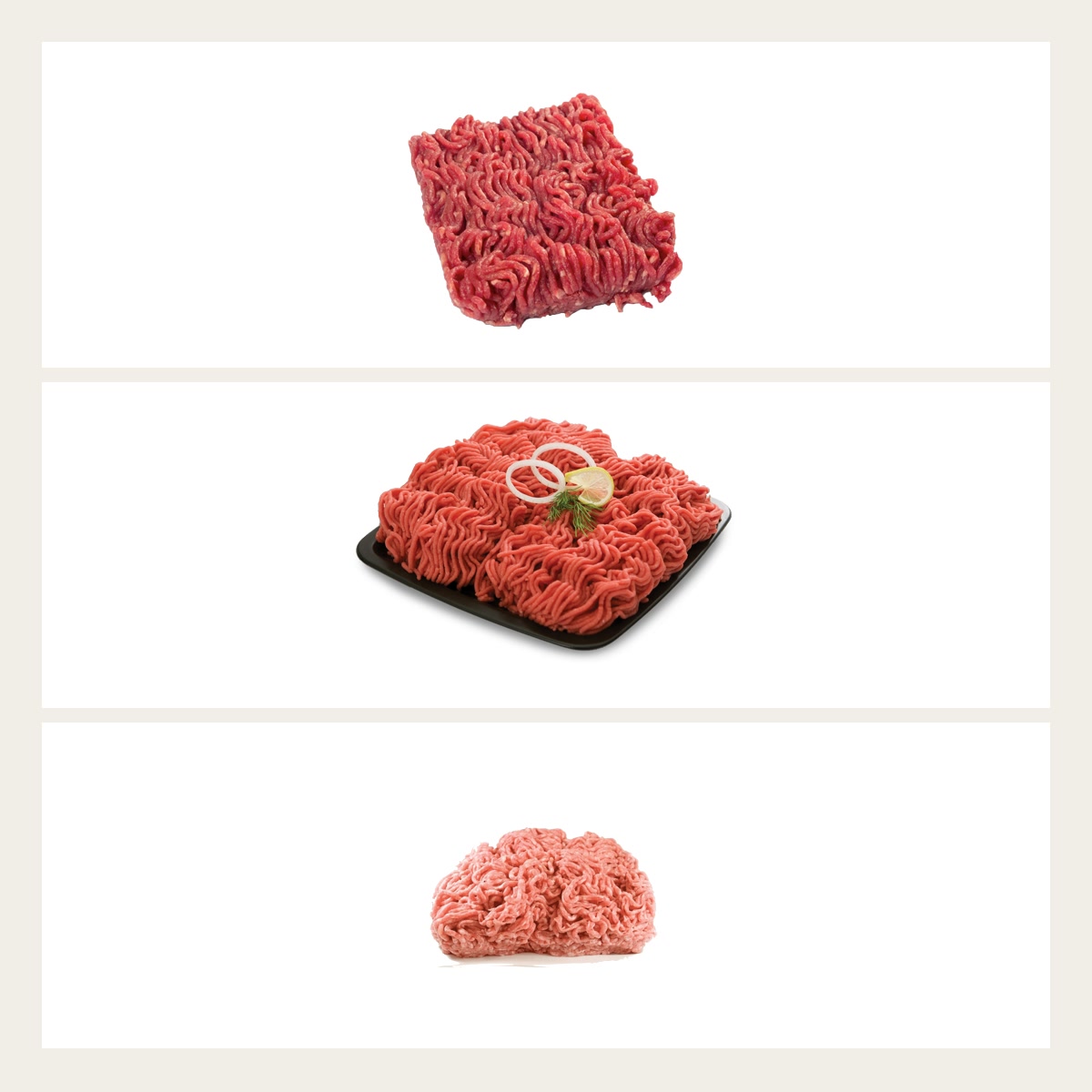 Halal gehaktpakket met rundergehakt, mager rundergehakt, lamsgehakt en kipgehakt van Slagerij Metin